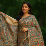 Mithila painting Saree dress