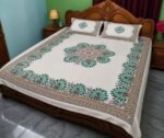 Luxury Handmade Madhubani Bedsheet (Double Bed)