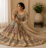 Premium Madhubani Art Wedding Lehenga Set for Brid - Image 2