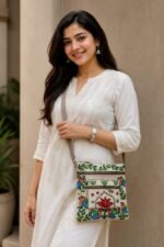 Artistic Madhubani Handmade Purse