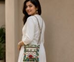 Artistic Madhubani Handmade Purse - Image 2